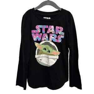 Star Wars Girls Youth Medium Shirt Tie Dye Graphic NWOT